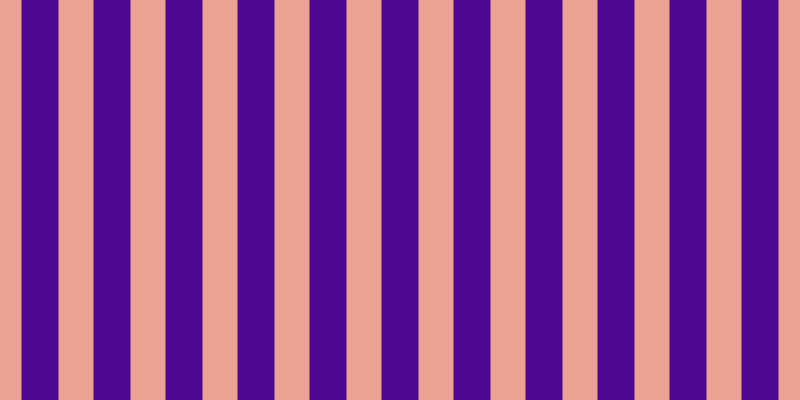 #4e0790, #eba393 vertical lines, thirty-five pixels wide, thirty-seven pixels apart