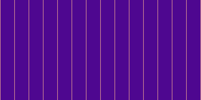 #4e0790, #eba393 vertical lines, two pixels wide, fifty-five pixels apart