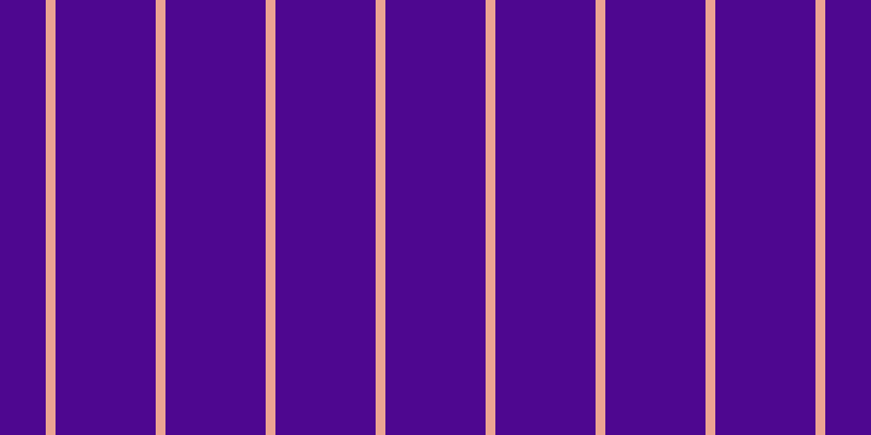#4e0790, #eba393 vertical lines, nine pixels wide, ninety-two pixels apart