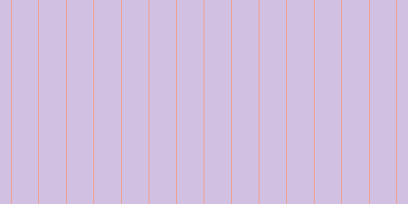#4e0790 (25%), #eba393 vertical lines, two pixels wide, fifty-two pixels apart