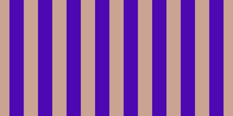 #4e07b1, #caa393 vertical lines, forty-nine pixels wide, forty-nine pixels apart