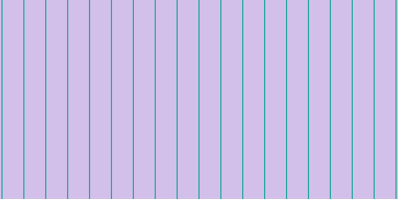#4e07b1 (25%), #04a393 vertical lines, two pixels wide, forty-two pixels apart