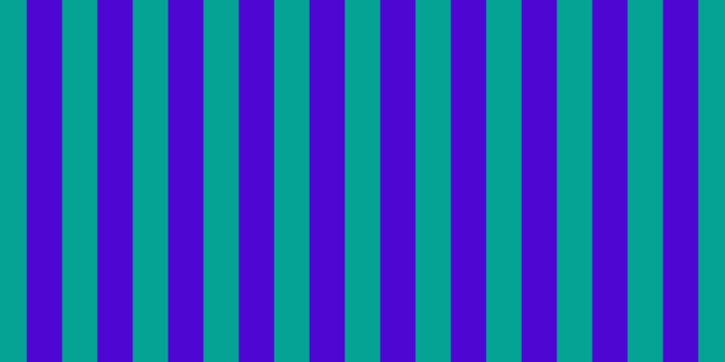 #4e07d2, #04a393 vertical lines, thirty-nine pixels wide, thirty-nine pixels apart