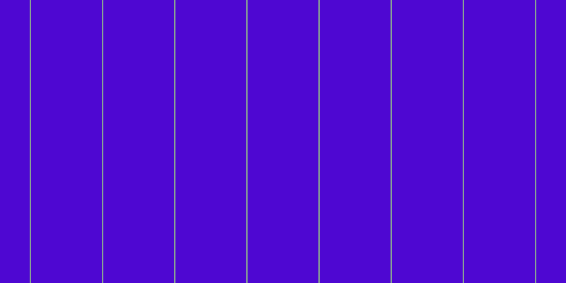 #4e07d2, #88a393 vertical lines, two pixels wide, one hundred pixels apart