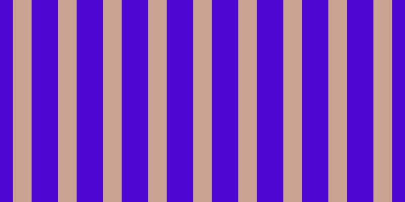 #4e07d2, #caa393 vertical lines, thirty-seven pixels wide, fifty-two pixels apart
