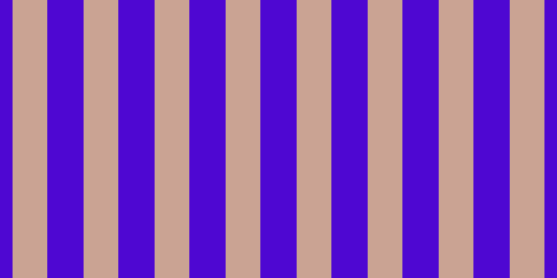 #4e07d2, #caa393 vertical lines, fifty pixels wide, fifty-two pixels apart