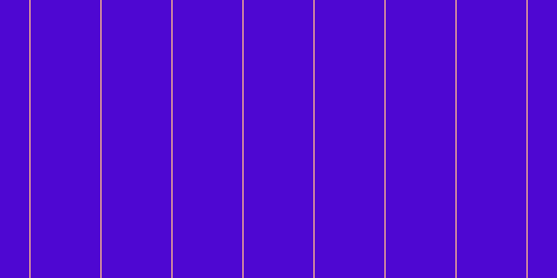 #4e07d2, #eba393 vertical lines, two pixels wide, one hundred pixels apart