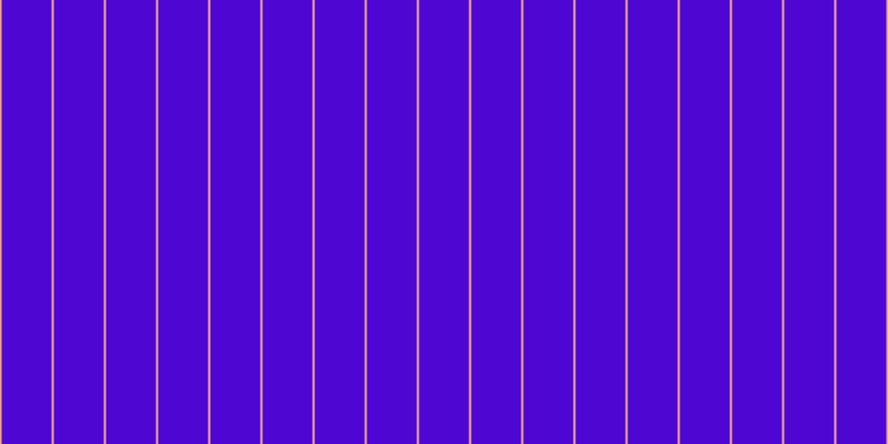 #4e07d2, #eba393 vertical lines, two pixels wide, forty-five pixels apart