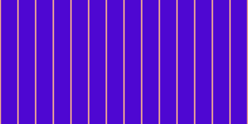 #4e07d2, #eba393 vertical lines, five pixels wide, fifty-two pixels apart