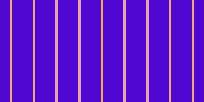 #4e07d2, #eba393 vertical lines, ten pixels wide, seventy-nine pixels apart