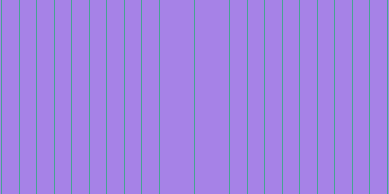 #4e07d2 (50%), #46a393 vertical lines, two pixels wide, thirty-four pixels apart