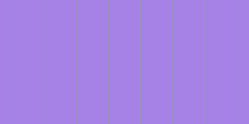 #4e07d2 (50%), #88a393 vertical lines, two pixels wide, one hundred pixels apart
