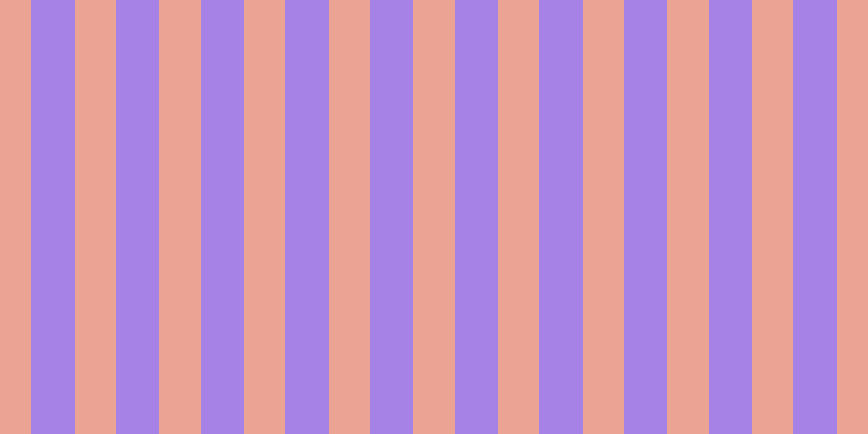 #4e07d2 (50%), #eba393 vertical lines, thirty-eight pixels wide, forty pixels apart