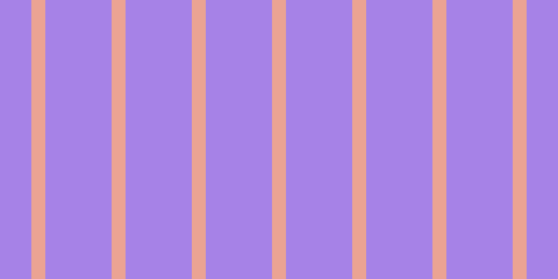#4e07d2 (50%), #eba393 vertical lines, twenty pixels wide, ninety-five pixels apart