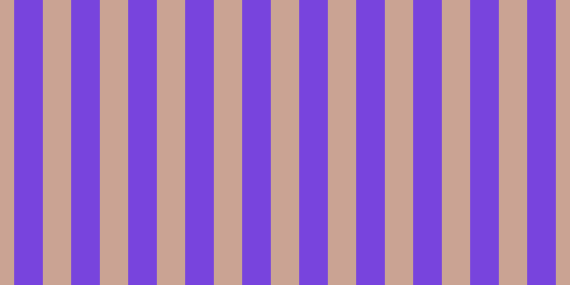 #4e07d2 (75%), #caa393 vertical lines, forty pixels wide, forty pixels apart