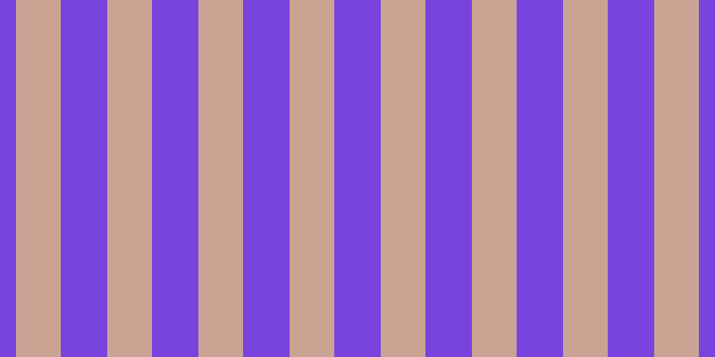 #4e07d2 (75%), #caa393 vertical lines, fifty pixels wide, fifty-two pixels apart