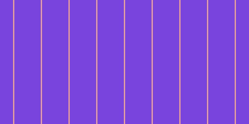 #4e07d2 (75%), #eba393 vertical lines, four pixels wide, eighty-five pixels apart