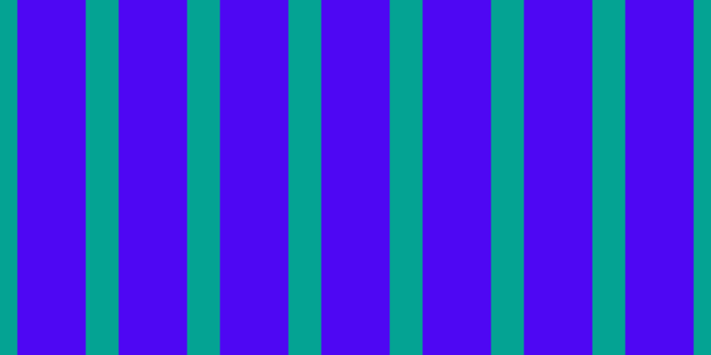 #4e07f3, #04a393 vertical lines, thirty-seven pixels wide, seventy-seven pixels apart
