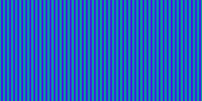#4e07f3, #04a393 vertical lines, nine pixels wide, seven pixels apart
