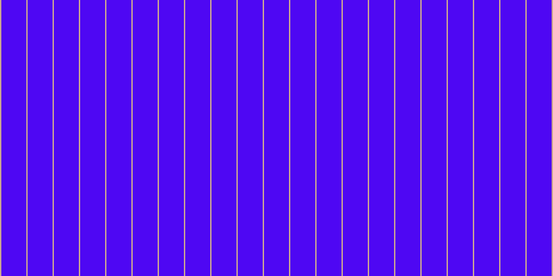 #4e07f3, #caa393 vertical lines, two pixels wide, thirty-six pixels apart