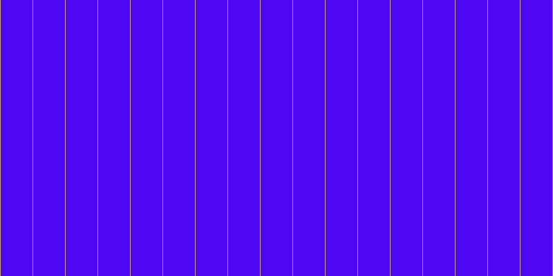 #4e07f3, #caa393 vertical lines, one pixels wide, forty-six pixels apart