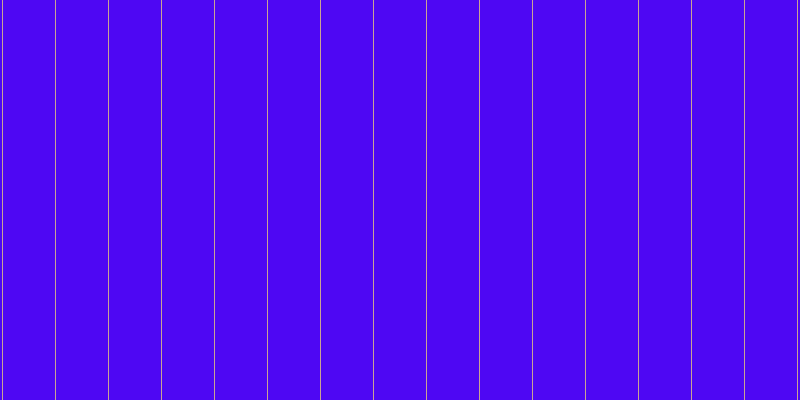 #4e07f3, #caa393 vertical lines, one pixels wide, fifty-two pixels apart