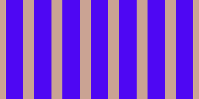 #4e07f3, #caa393 vertical lines, forty-four pixels wide, seventy pixels apart