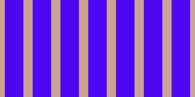 #4e07f3, #caa393 vertical lines, thirty-eight pixels wide, seventy-six pixels apart