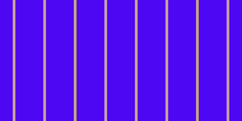 #4e07f3, #caa393 vertical lines, nine pixels wide, ninety-two pixels apart