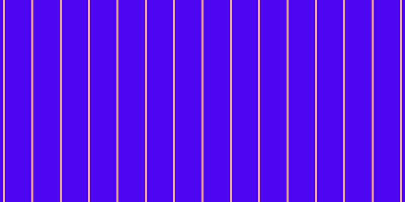 #4e07f3, #eba393 vertical lines, four pixels wide, fifty-two pixels apart