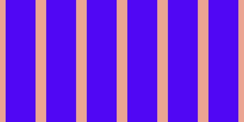 #4e07f3, #eba393 vertical lines, thirty-five pixels wide, ninety-eight pixels apart