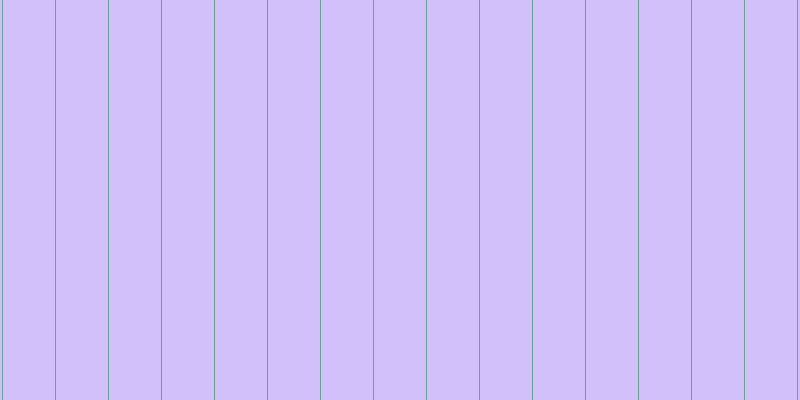 #4e07f3 (25%), #67a393 vertical lines, one pixels wide, fifty-two pixels apart