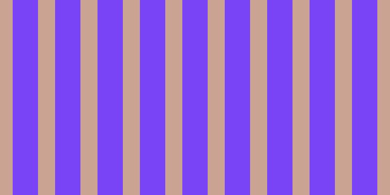 #4e07f3 (75%), #caa393 vertical lines, thirty-five pixels wide, fifty-two pixels apart
