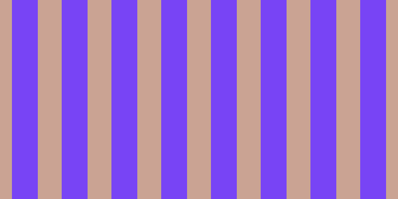 #4e07f3 (75%), #caa393 vertical lines, forty-eight pixels wide, fifty-two pixels apart