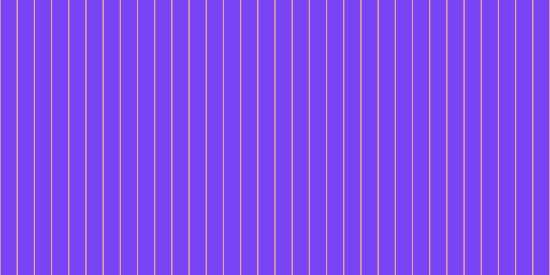 #4e07f3 (75%), #eba393 vertical lines, two pixels wide, twenty-three pixels apart