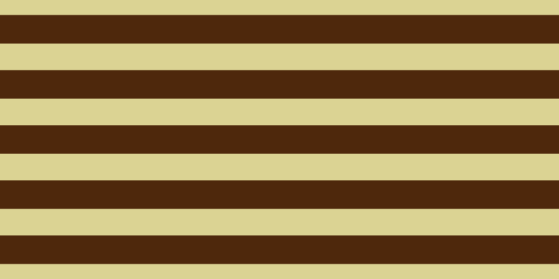 #4e280c, #dbd393 horizontal lines, thirty-eight pixels wide, forty-one pixels apart