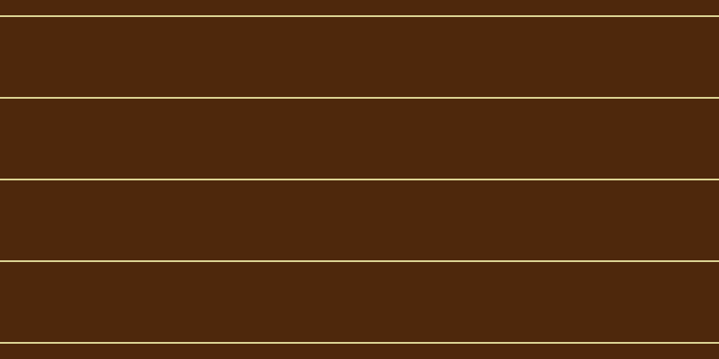 #4e280c, #dbd393 horizontal lines, two pixels wide, eighty-nine pixels apart