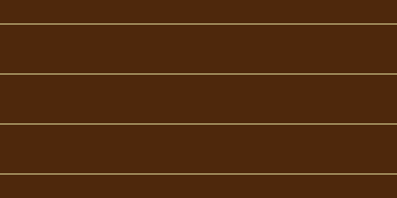 #4e280c, #dbd393 horizontal lines, two pixels wide, ninety-nine pixels apart