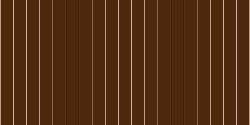 #4e280c, #caa393 vertical lines, two pixels wide, forty pixels apart