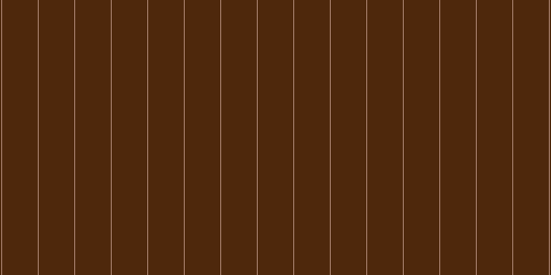 #4e280c, #caa393 vertical lines, one pixels wide, fifty-two pixels apart