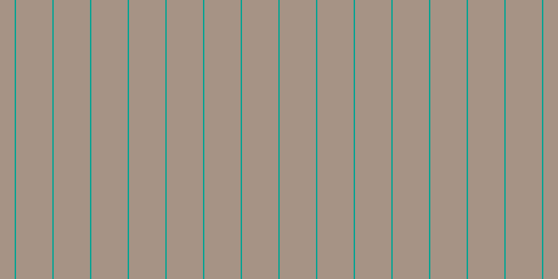#4e280c (50%), #04a393 vertical lines, two pixels wide, fifty-two pixels apart