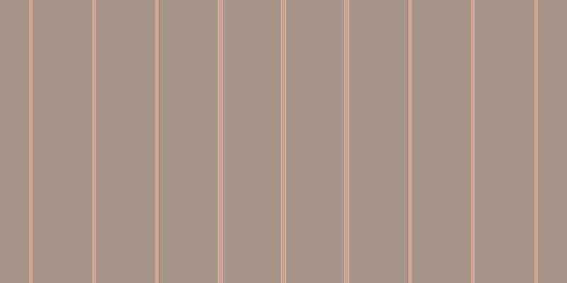 #4e280c (50%), #caa393 vertical lines, six pixels wide, eighty-three pixels apart