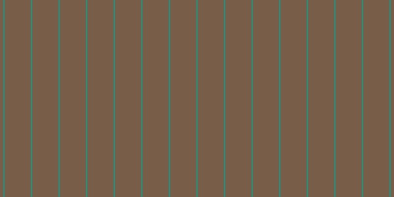 #4e280c (75%), #04a393 vertical lines, two pixels wide, fifty-four pixels apart