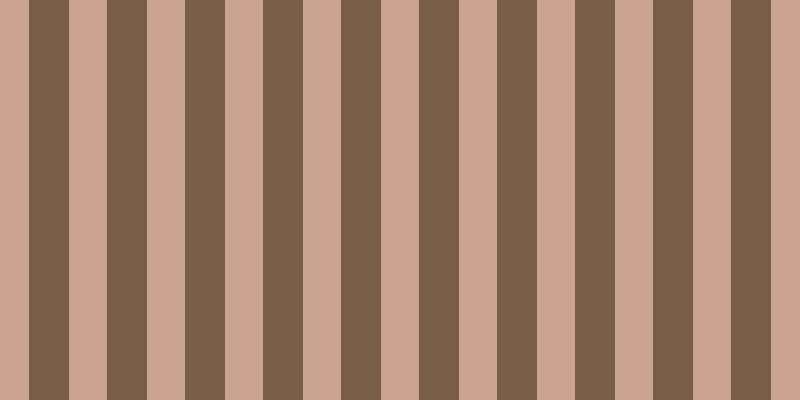 #4e280c (75%), #caa393 vertical lines, thirty-eight pixels wide, forty pixels apart