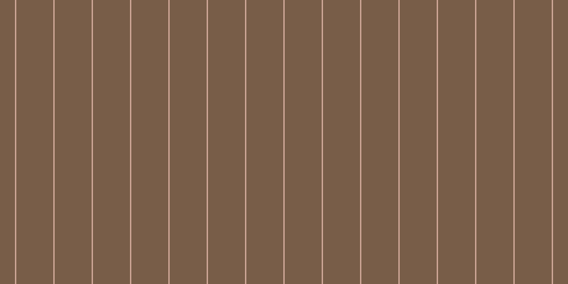 #4e280c (75%), #caa393 vertical lines, two pixels wide, fifty-two pixels apart