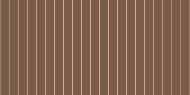 #4e280c (75%), #eba393 vertical lines, two pixels wide, thirty-six pixels apart