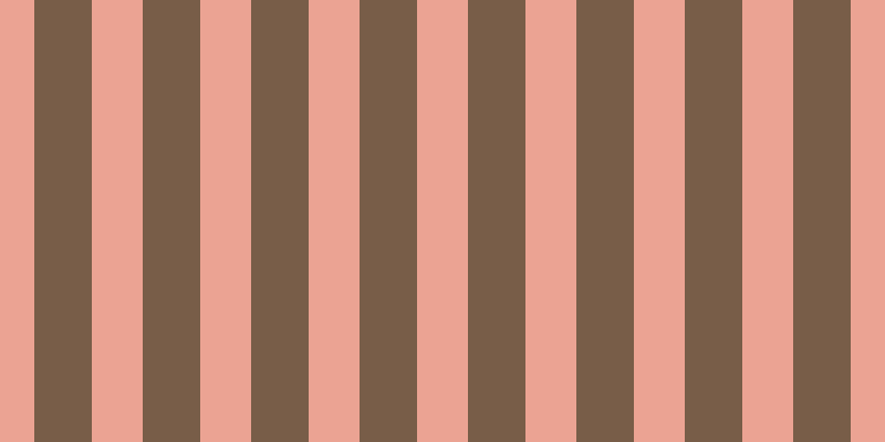 #4e280c (75%), #eba393 vertical lines, forty-six pixels wide, fifty-two pixels apart