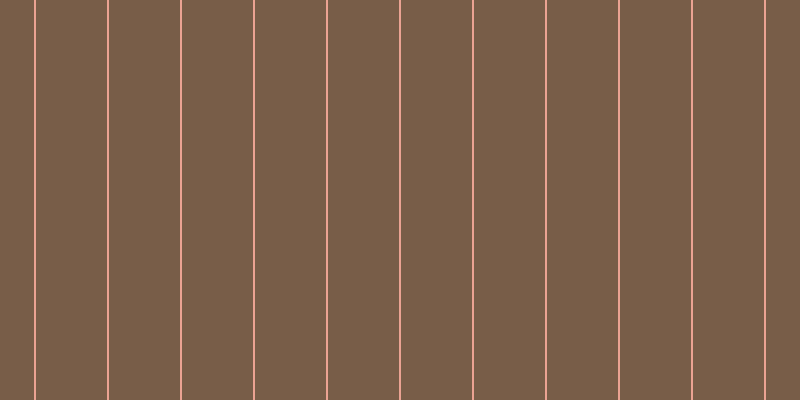 #4e280c (75%), #eba393 vertical lines, two pixels wide, seventy-one pixels apart
