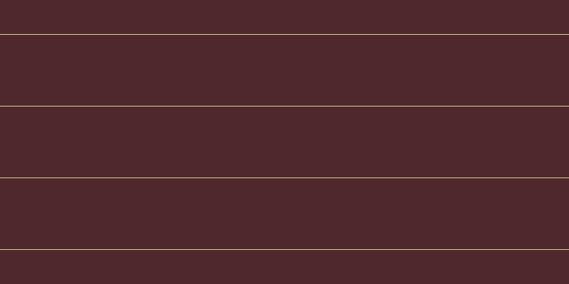 #4e282d, #dbd393 horizontal lines, one pixels wide, one hundred pixels apart