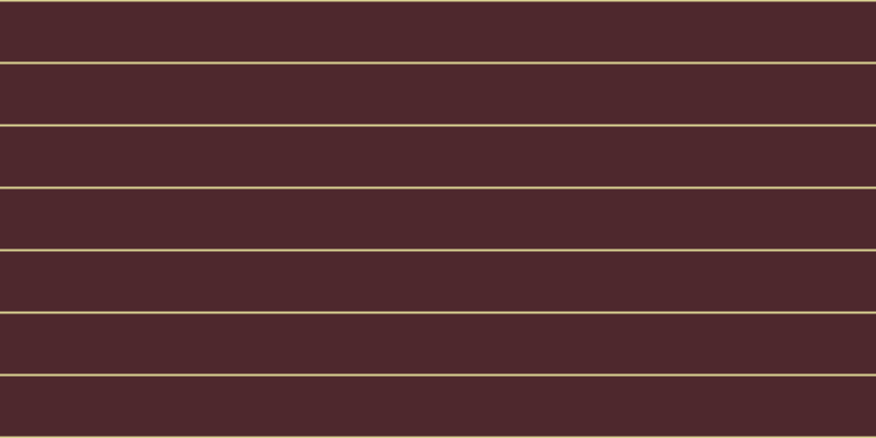 #4e282d, #dbd393 horizontal lines, two pixels wide, fifty-five pixels apart